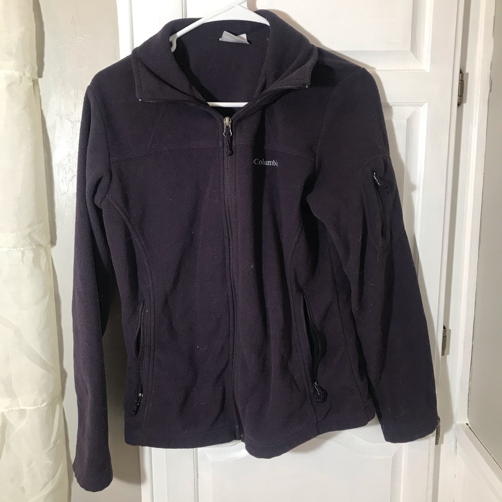 Purple Colombia zip up jacket